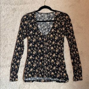 Floral blouse American Eagle